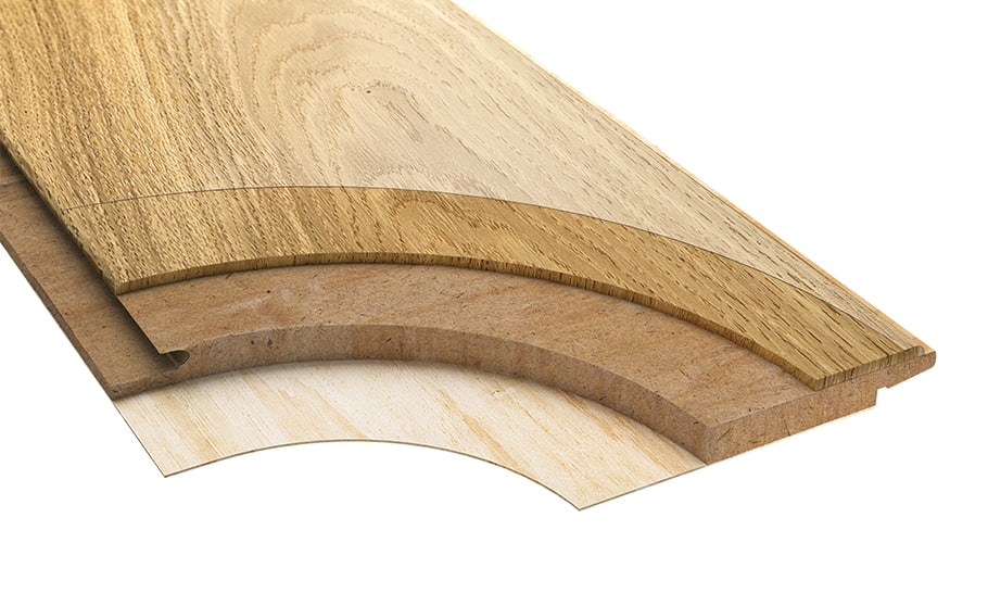 struktura dřevěné podlahy pergo